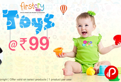 Get Toys @ Rs. 99 only - Firstcry