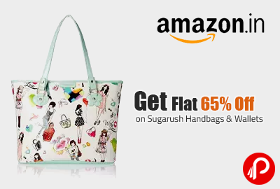 Get Flat 65% Off on Sugarush Handbags & Wallets - Amazon