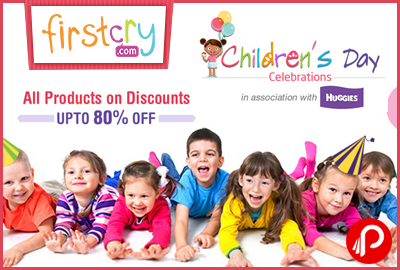 Children’s Day Sale | UPTO 80% OFF+ 10% Extra OFF - Firstcry