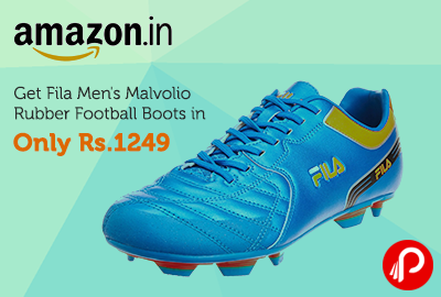 Get Fila Men's Malvolio Rubber Football Boots in only Rs.1249 - Amazon