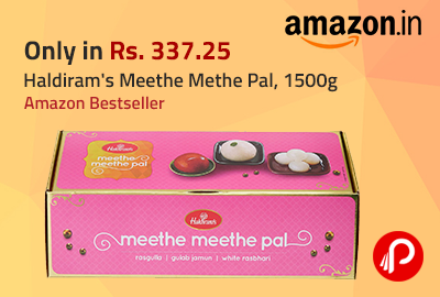 Haldiram's Meethe Methe Pal, 1500g only in Rs. 337.25 | Amazon Bestseller - Amazon