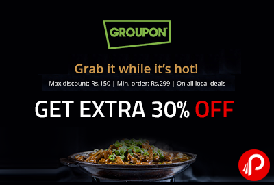 Get Extra 30% off on All Local Deals - NearBuy (Groupon)