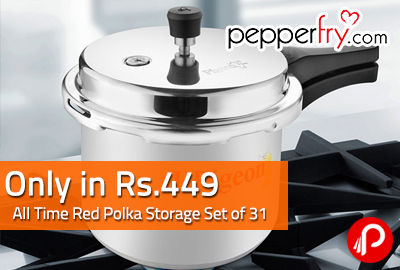 Pigeon Aluminium 3 L Pressure Cooker Only in Rs.449 | 6PM - 10PM Today - Pepperfry