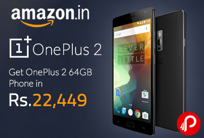 Get OnePlus 2 Sandstone Black 64GB Phone in Rs.24999 - Amazon