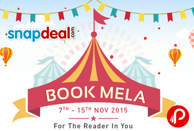 Snapdeal Book Mela Start from Nov 07-15 Nov 2015 - Snapdeal