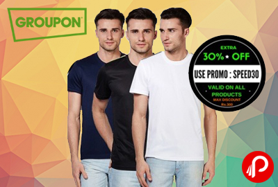 Extra 30% Off on 3 Gym T-Shirts | Only in Rs. 599 - Groupon