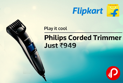 Just in Rs.949 Philips BT3200/15 Corded Beard Trimmer - Flipkart