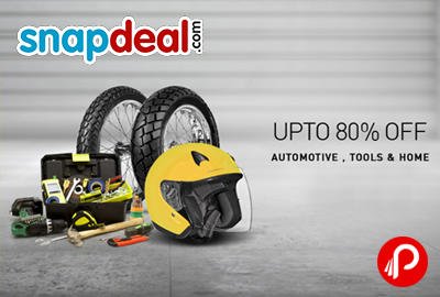 UPTO 80% off on Hardware Tools, Home Improvement, Automotive - Snapdeal
