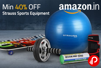 Flat 40% Off on Sports, Fitness & Outdoors items of Strauss - Amazon