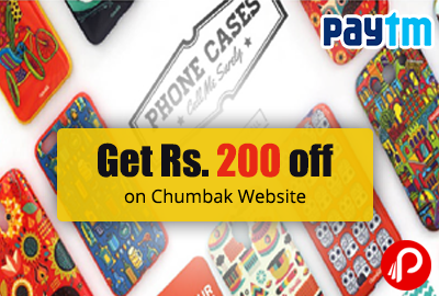 Get Rs. 200 off on Chumbak Website – Paytm