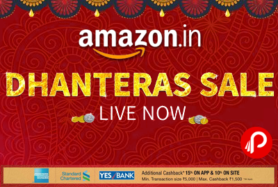 Dhanteras Sale is Live Now | Great Products | Great Discounts - Amazon