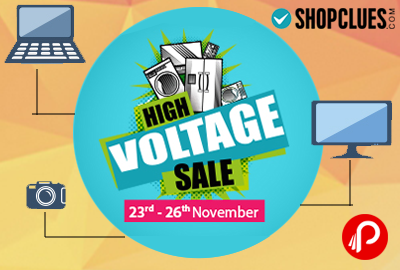 High Voltage Sale on Electronic Items | Flat 50 to 80% Off - Shopclues
