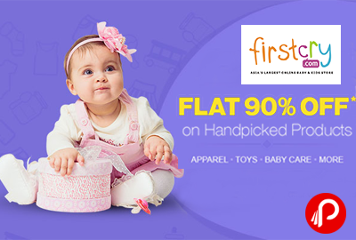 Get Flat 90% off on Handpicked Products - Firstcry
