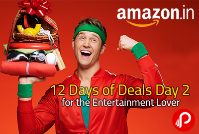 12 Days of Deals Day 2 for the Entertainment Lover - Amazon