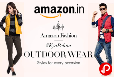 Get Outdoor Wear Amazon Fashion | #KyaPehnu - Amazon