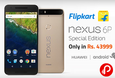 Get Nexus 6P Special Edition Gold, 64GB Only in Rs. 43999 - Flipkart