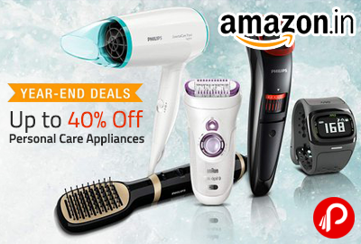 Get UPTO 40% off on Personal Care Appliances | Year-End Deals - Amazon