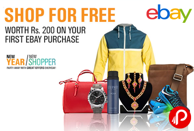 Get Rs. 200 Off on Your First Ebay Purchase | Shop For Free - Ebay