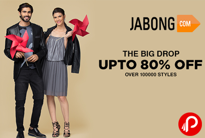 Get UPTO 80% off over 100000 Styles | The Big Drops - Jabong