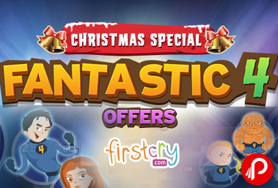 Get Fantastic 4 Offers on Products | Christmas Special - Firstcry