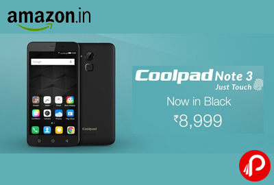 Coolpad Note 3 Only Rs. 8999 | Just Touch - Amazon