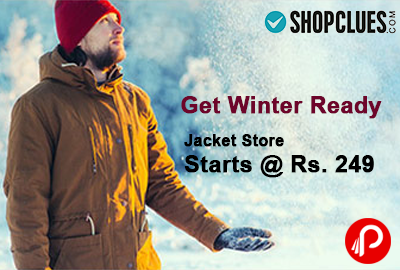 Jacket Store Starts @ Rs. 249 | Get Winter Ready - Shopclues