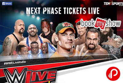 Buy WWE Live India Online Ticket Booking @ New Delhi | #WWELiveIndia - BookMyShow