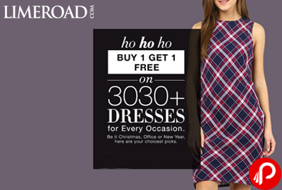 Buy 1 Get 1 Free on 3030+ Dresses - LimeRoad