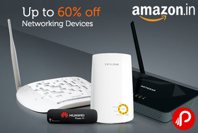 Get UPTO 60% off on Networking Devices | Lightning Deal - Amazon