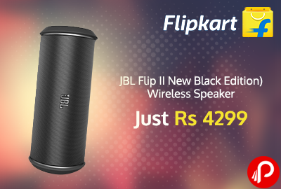 JBL Flip II New Black Edition) Wireless Speaker Just Rs 4299 | Republic Day Sale – Flipkart