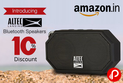 Altec Lansing Bluetooth Speakers 10% Discount - Amazon