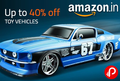 Get UPTO 40% off on Toy Vehicle, Car, Trucks, Trains, Aircraft - Amazon