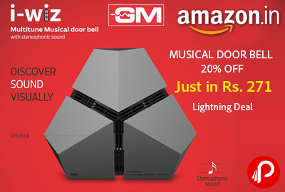 Musical Door Bell 20% off Just in Rs. 271 | Lightning Deal - Amazon