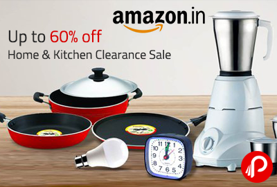 Get UPTO 60% off on Home & Kitchen Clearance Sale - Amazon
