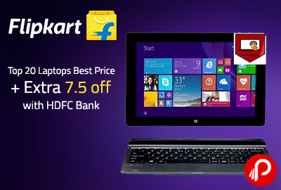 Top 20 Laptops Best Price + Extra 7.5 off with HDFC Bank | Republic Day Sale - Flipkart
