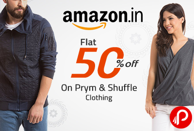 Flat 50% Off On Prym & Shuffle Clothing - Amazon