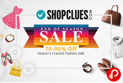 Get 70% - 90% off on Season’s Craziest Fashion Sale | EOSS - Shopclues