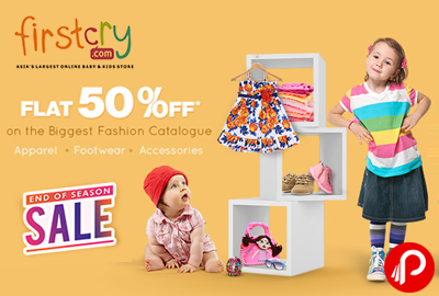 Flat 50% off on the Biggest Fashion Catalogue | EOSS - Firstcry