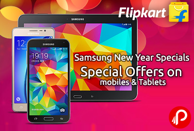 Get Exciting offers on Samsung Mobile and tablets | Samsung New Year Specials - Flipkart