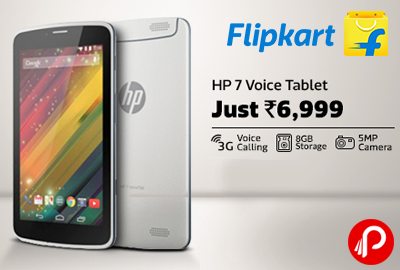 Get HP 7 Voice Tablet Just Rs. 6999 - Flipkart