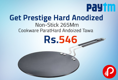Prestige Hard Anodized Non-Stick 265Mm Cookware ParatHard Andoized Tawa
