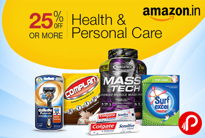 Health & Personal Care 25% off & more - Amazon