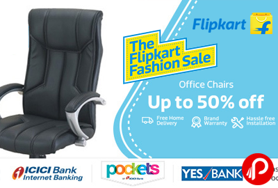 Buy Office Chairs Upto 50% off | The Flipkart Fashion Sale - Flipkart
