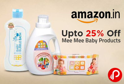 Mee Mee Baby Products Upto 25% off - Amazon