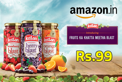 Buy Kissan Berry Blast Jam @ Rs.99 - Amazon