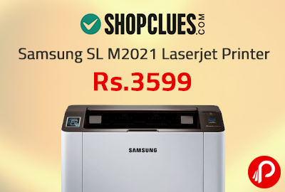 Samsung SL M2021 Laserjet Printer @ Rs.3599 | Special Deal - Shopclues