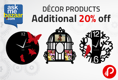 Décor Products Additional 20% off - AskMeBazaar