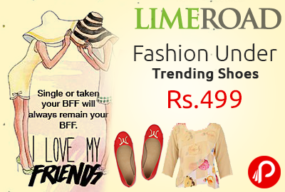 Fashion Under Rs.499 | Trending Shoes - Limeroad