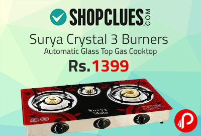 Glass Top Gas Cooktop
