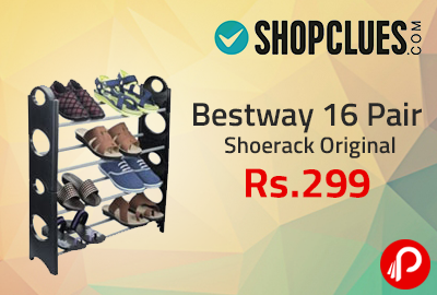 Bestway 16 Pair Shoerack Original @ Rs.299 | Daily Cracker Deal - Shopclues